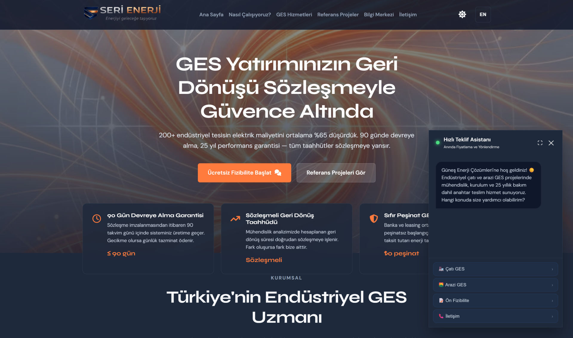 Güneş Enerjisi Çözümleri