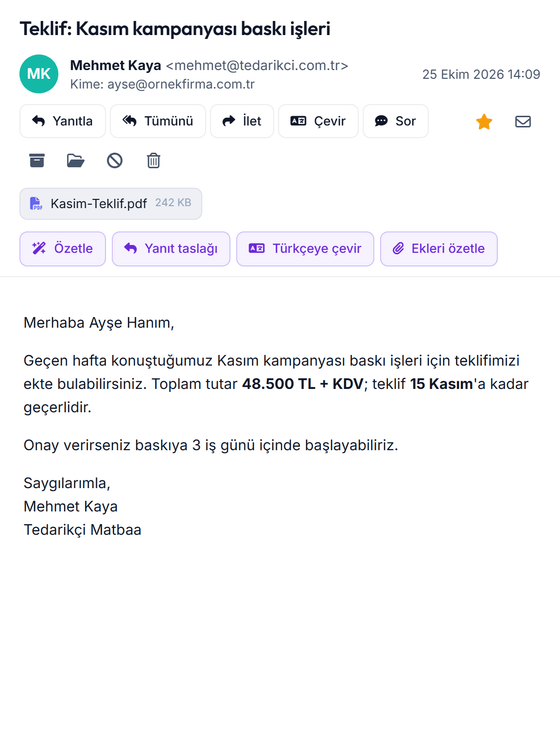 DijiMail – Özet