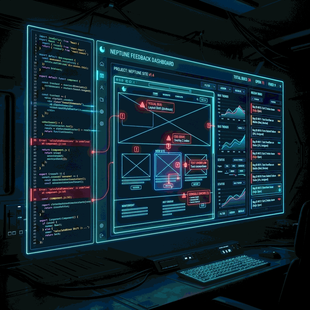 FEEDBACK MODULE Visual Bug Reporting