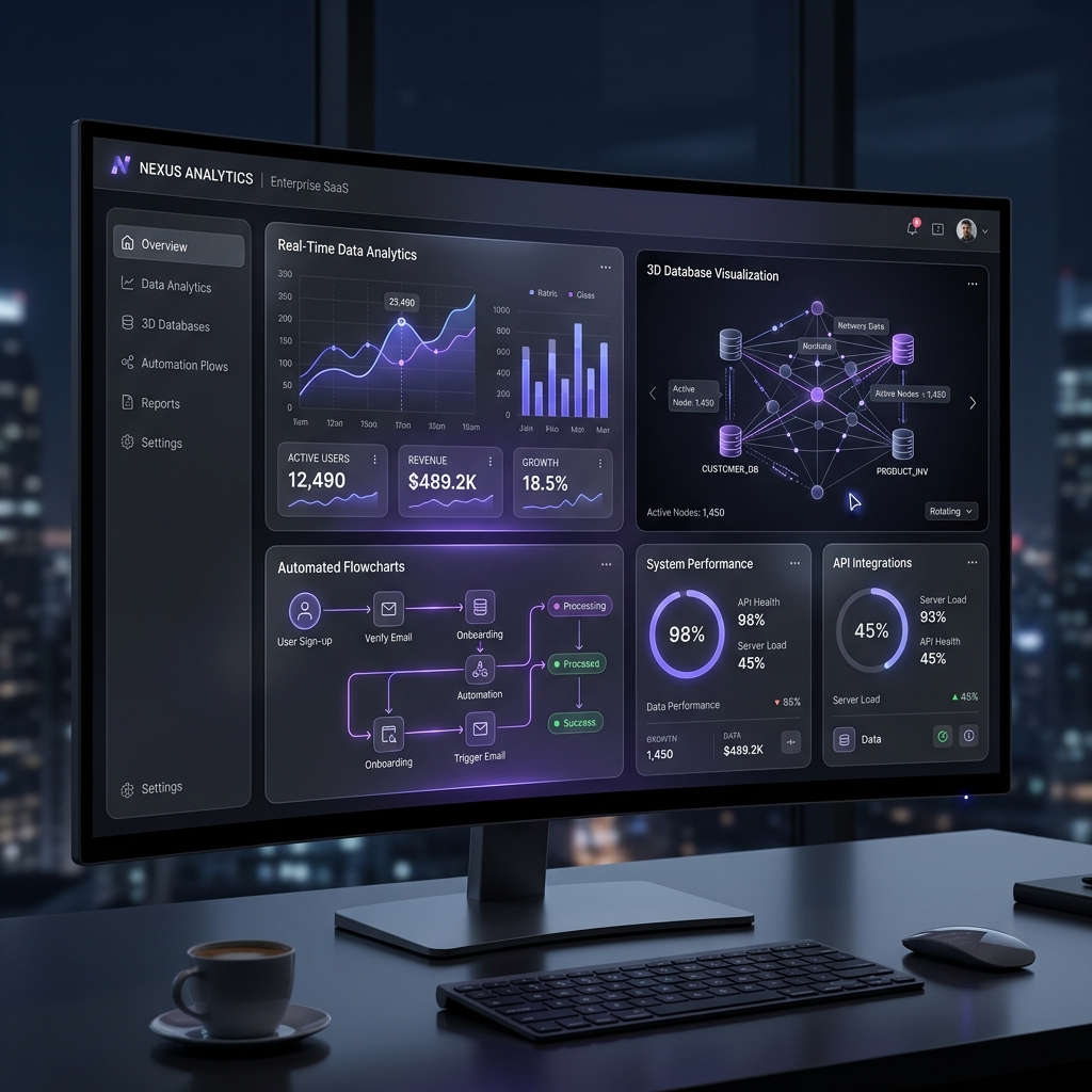 Custom SaaS & Business Management Applications